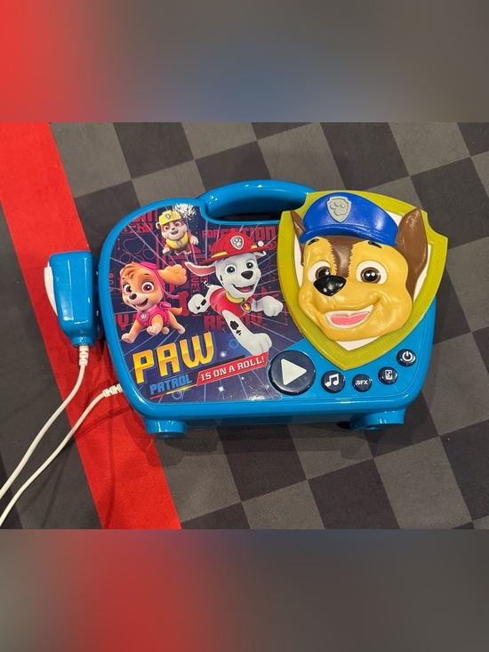 Paw Patrol Other - PAW Patrol Musical Boombox w/ Microphone | Chase | Working | Kids Music Player